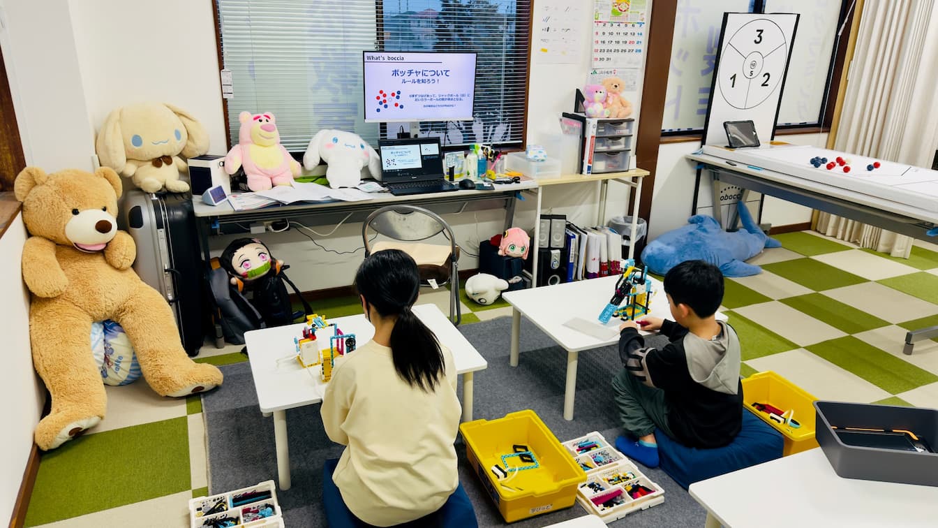 ロボッチャ®の授業や試合の様子